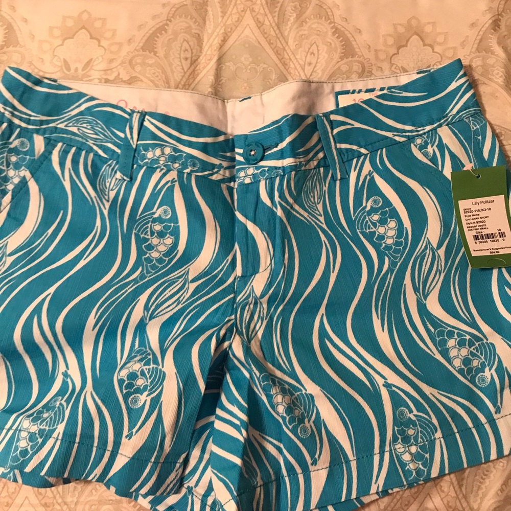 New with tags ! Lilly Pulitzer Shorts Retail $64.